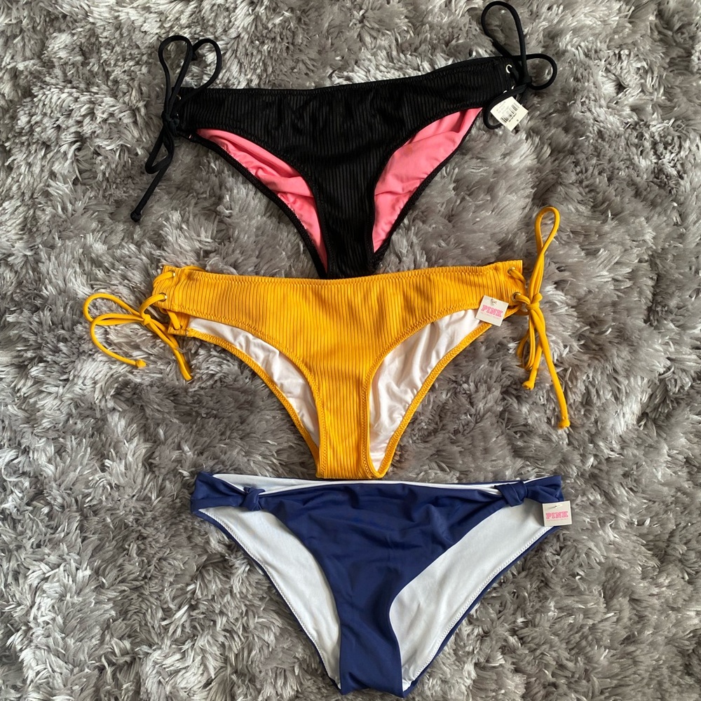 Pink Victoria’s Secret Bikini Bottoms